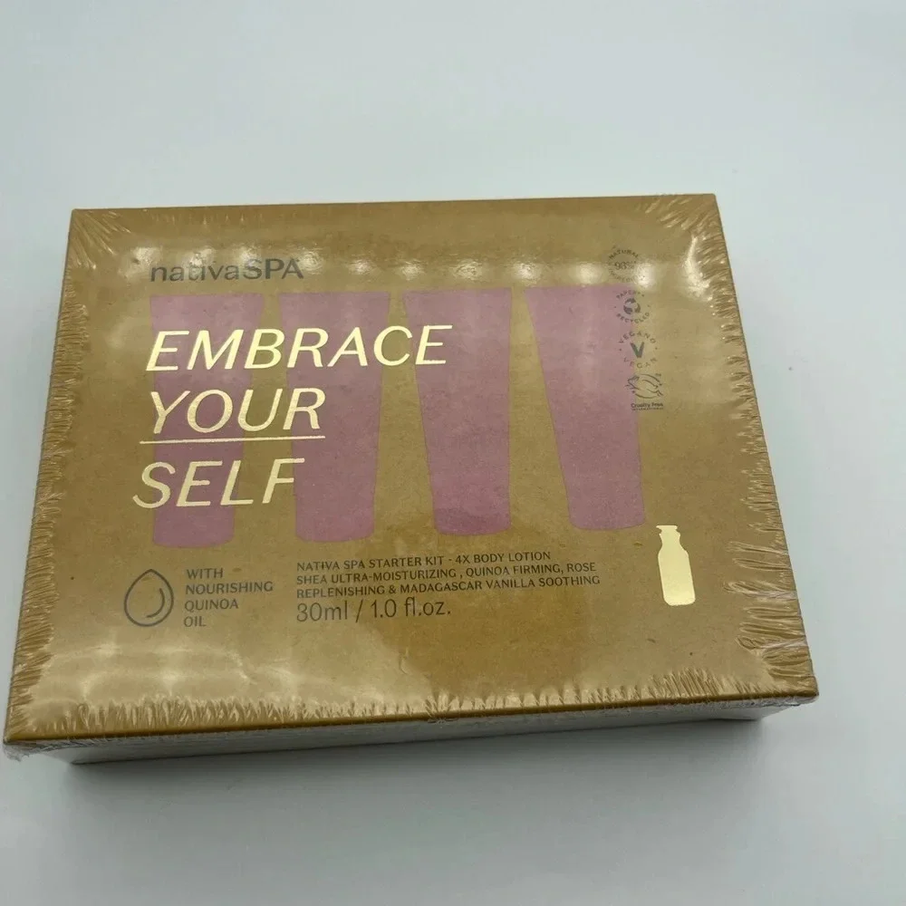 NATIVA Spa Body Lotion Starter Kit, NWT